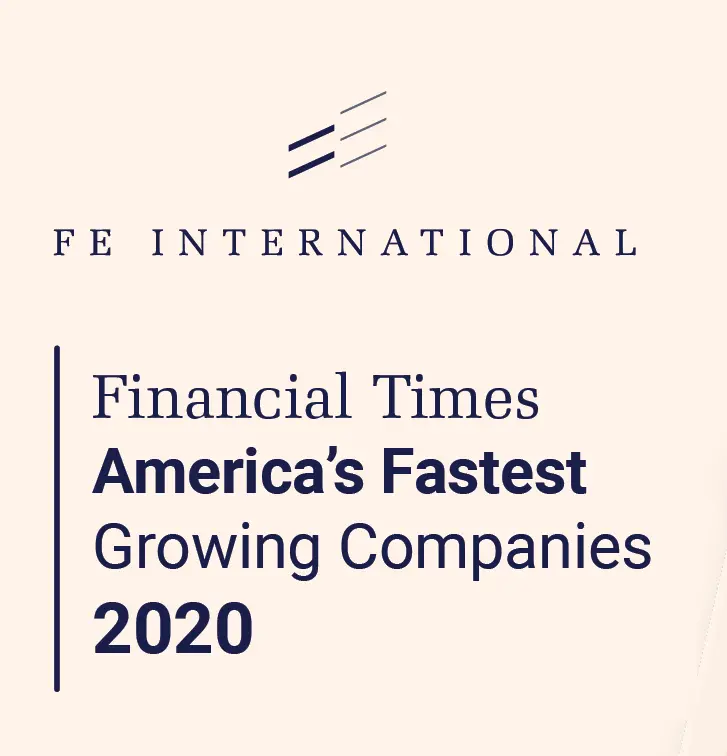Financial Times Ranks FE International No. 8 Fastest Growing Financial Services Company in America